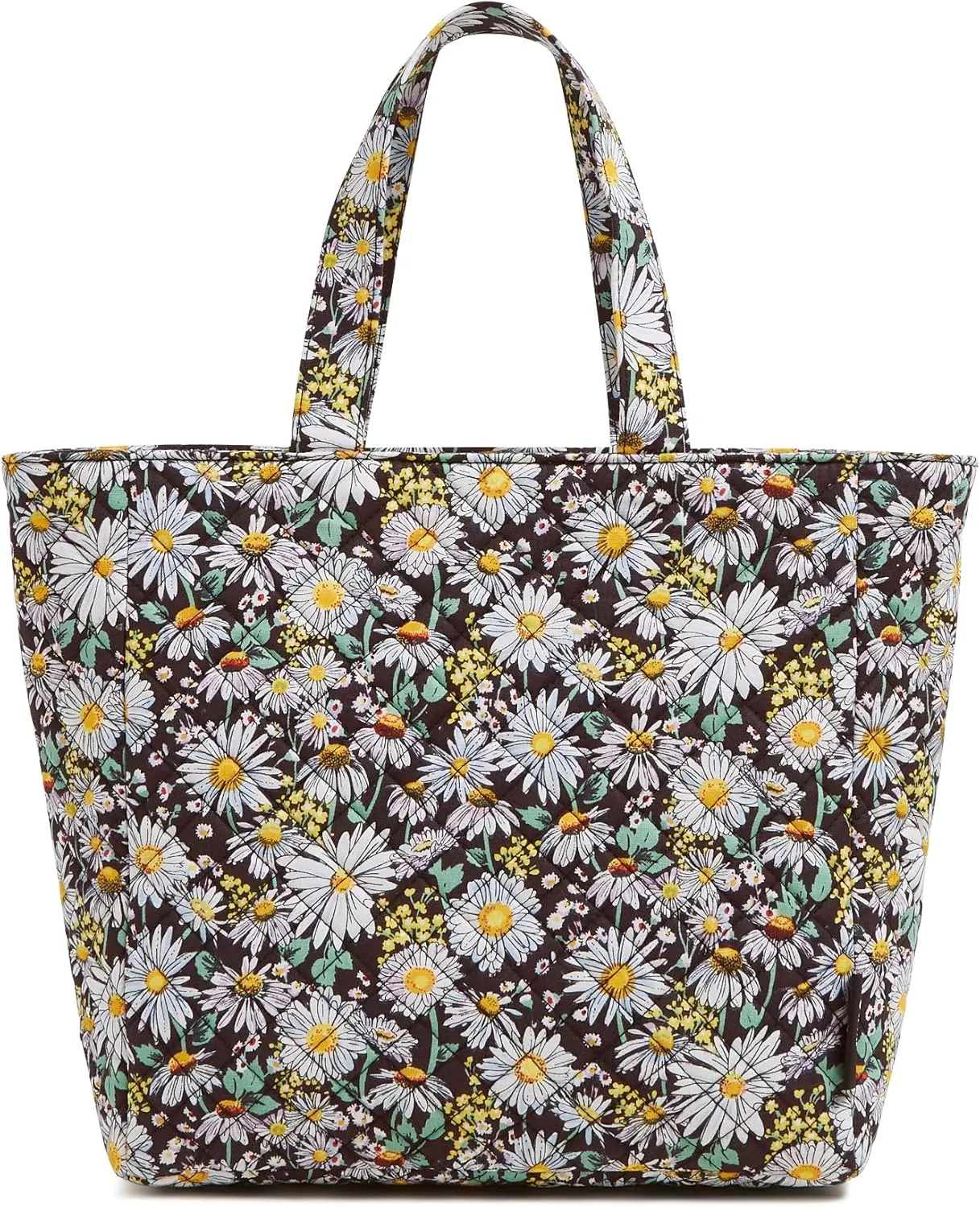 Vera Bradley Cotton Tote Lunch Box, Daisies White