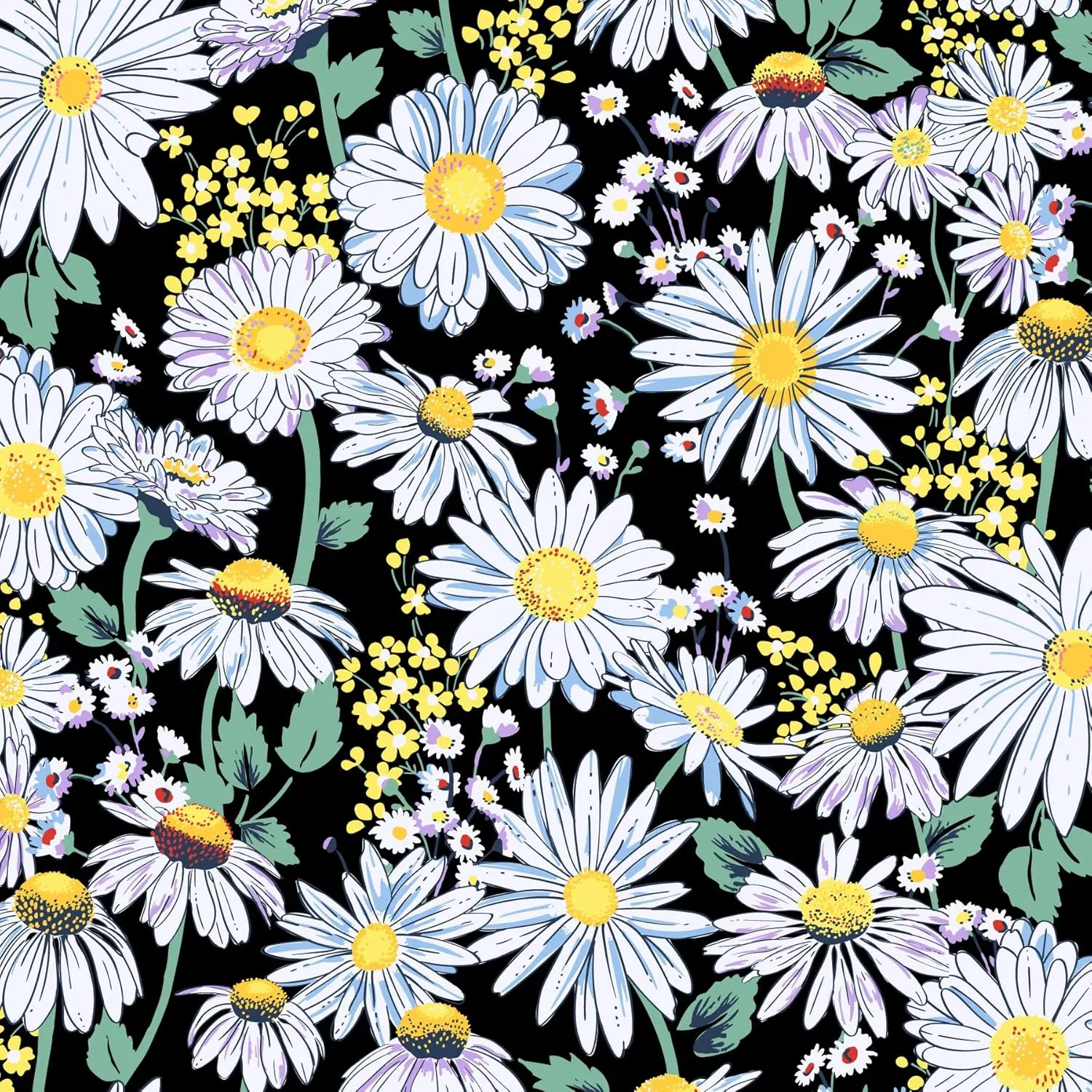 Vera Bradley Cotton Tote Lunch Box, Daisies White