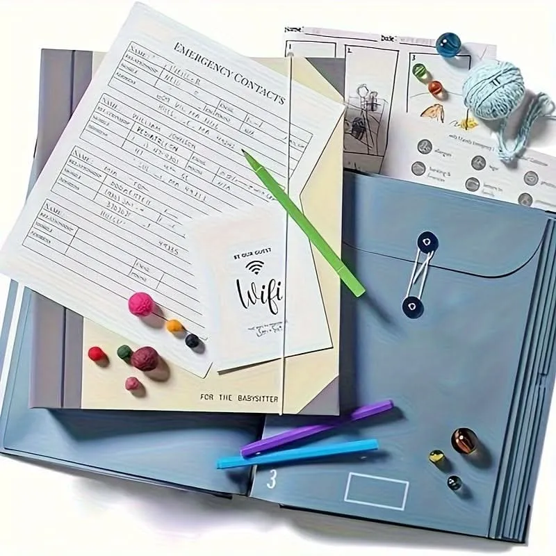 Vibrant ABS Document File Folder Organizer
