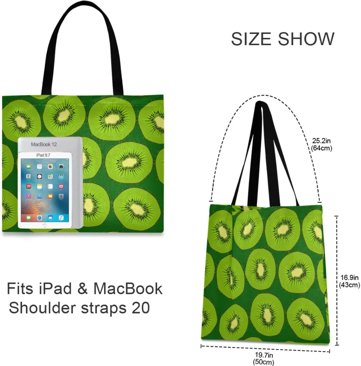 visesunny Large Tote Bag Shoulder Bag Shopping Casual Travel Bag Handbags for Women Lady Girl Teens Gym Beach Daily
