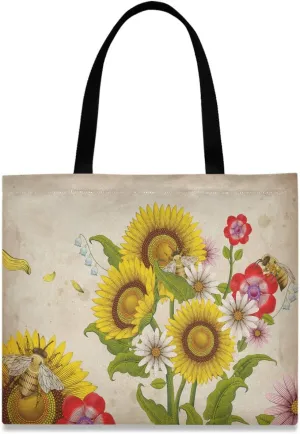 visesunny Large Tote Bag Shoulder Bag Shopping Casual Travel Bag Handbags for Women Lady Girl Teens Gym Beach Daily