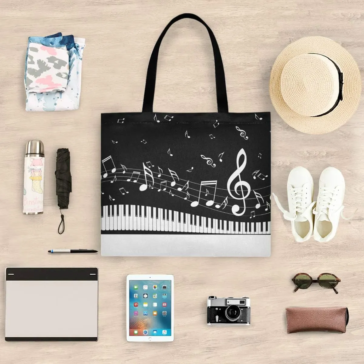 visesunny Women Fashion Handbags Tote Bag Shoulder Bag Top Handle Shopping Travel Bags for Gym Beach Travel Daily