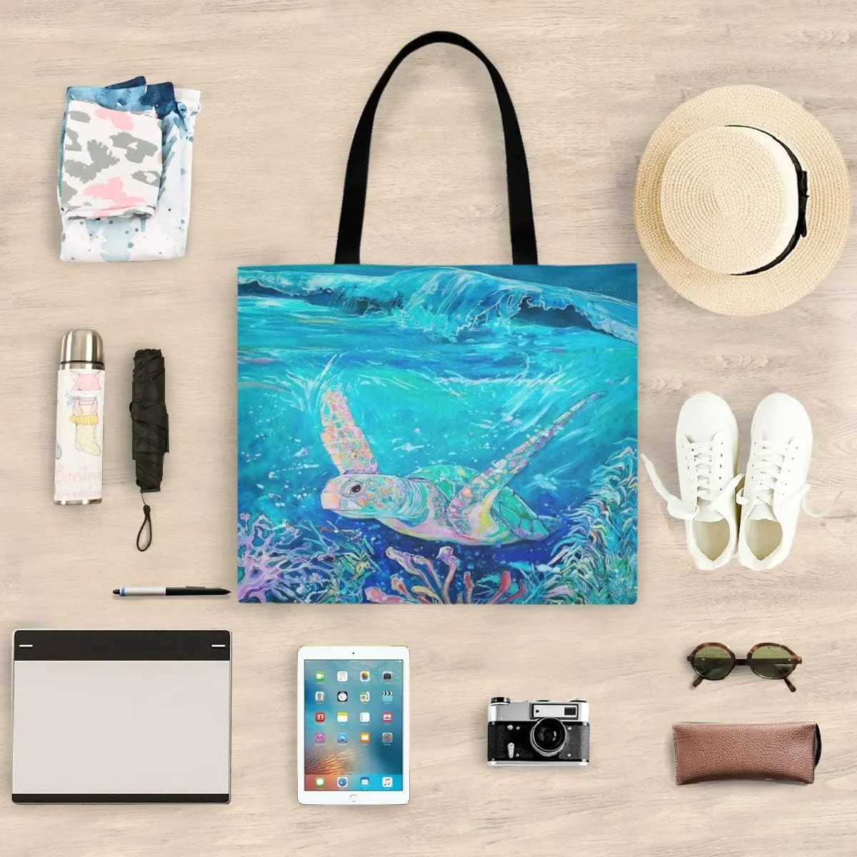 visesunny Women Fashion Handbags Tote Bag Shoulder Bag Top Handle Shopping Travel Bags for Gym Beach Travel Daily