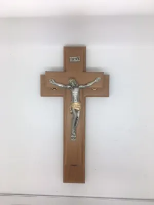 Visiting the Sick Set Up Crucifix (11")