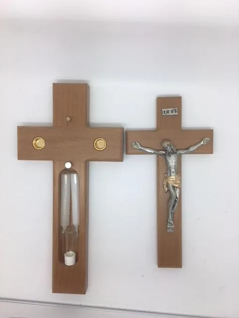 Visiting the Sick Set Up Crucifix (11")