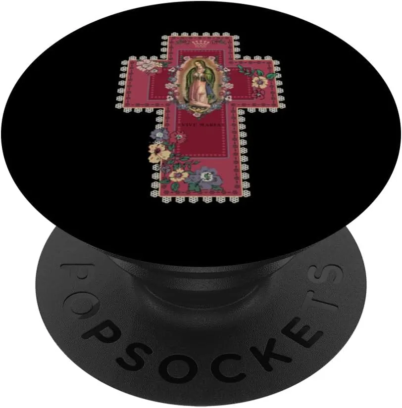 Vive Maria Forbidden Couture Angel Cross PopSockets Standard PopGrip