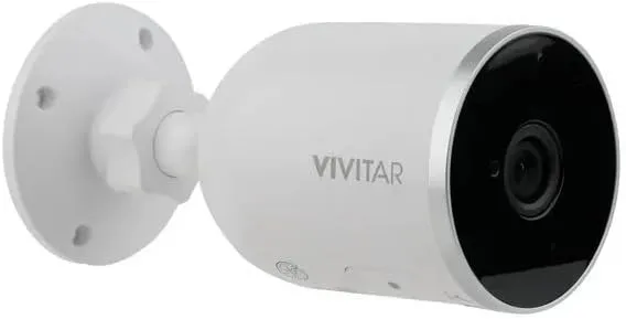 Vivitar IPC-484 Smart Wi-Fi Outdoor Security Camera – 1080p HD, Night Vision, Motion Detection, Two-Way Audio