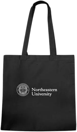 W Republic 1101-226-BLK 15.5 x 14.5 x 7 in. Northeastern University Huskies Institutional Tote Bags, Blue