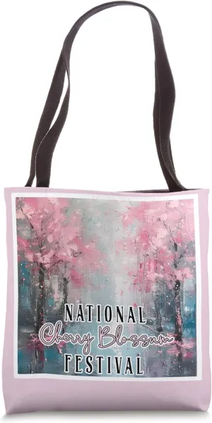 Washington DC National Cherry Blossom Festival Tote Bag