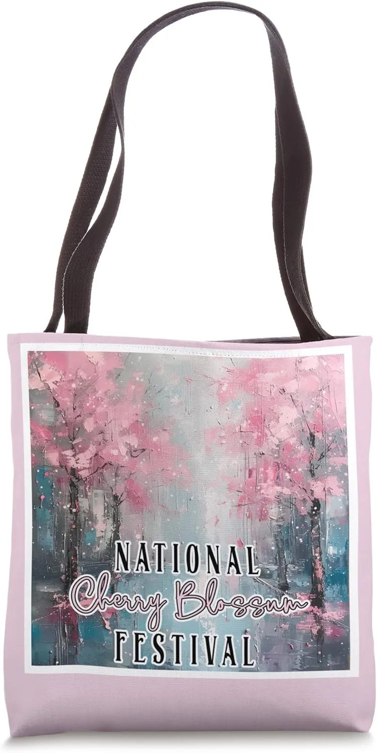 Washington DC National Cherry Blossom Festival Tote Bag