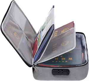 Waterproof Document Bag Large, Document Organizer Bag, Archive Boxes, Storage Pouch, Credential Bag, Diploma Storage Important Document, File Pocket, Home Office Travel Safe Bag (Size : Style2)