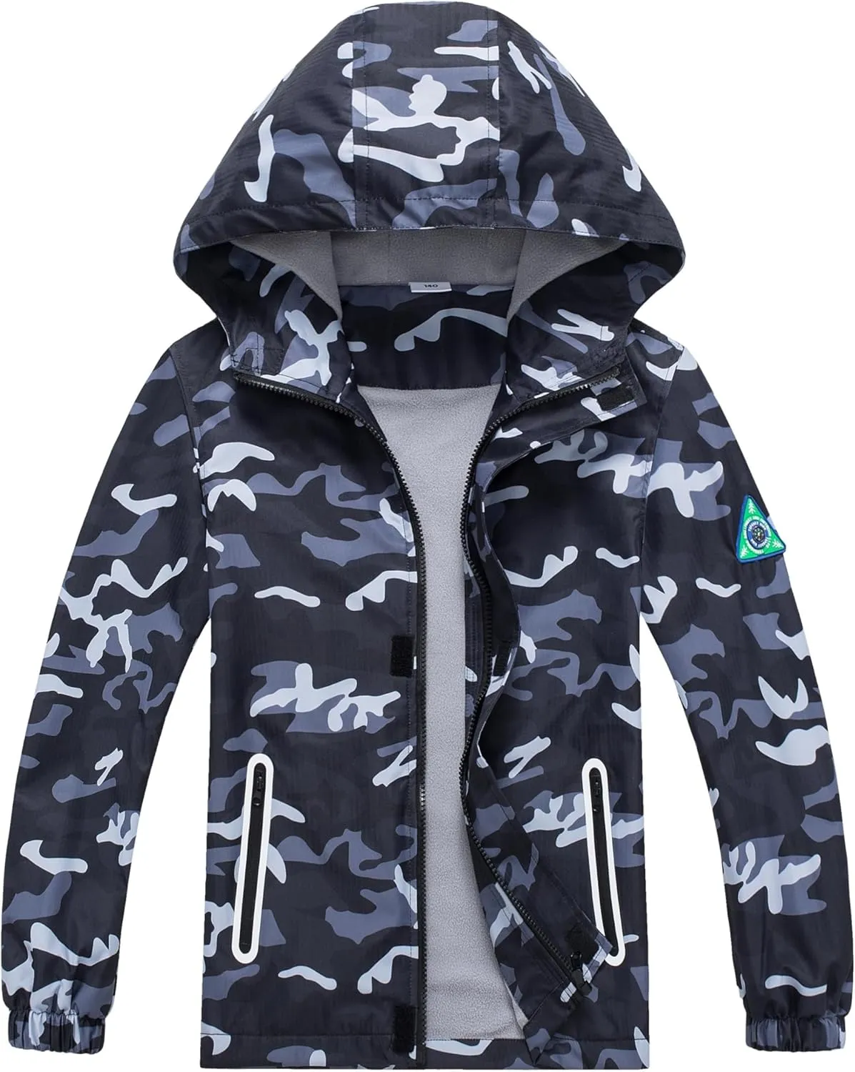 Waterproof Kids Rain Jackets With Hood,Lightweight Toddler Raincoat For Boys Girls，Kids Clothes Windbreaker Jacket