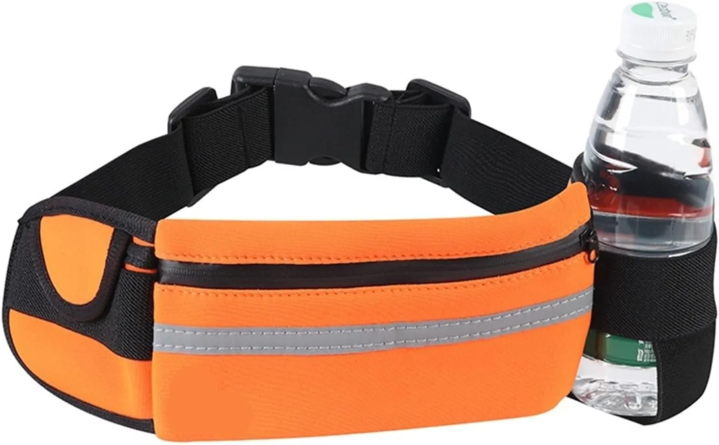 Waterproof running waist bag sports jogging outdoor mobile phone holder belt bag female male fitness cycling sports accessories(Green)