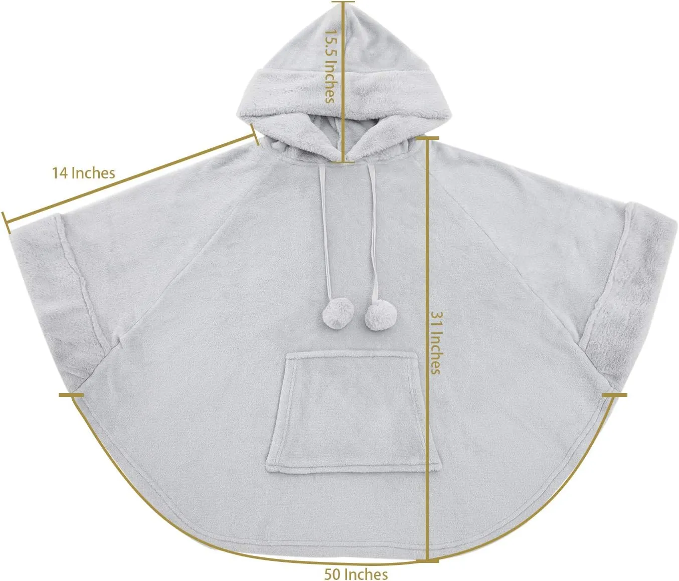 Wearable Blanket Hoodie Oversized Sweatshirt Blanket with Big Pocket. Hooded Snuggies Blanket For Women Men Adult.Cute thing funny gifts for girlfriends mom on Birthday Christmas