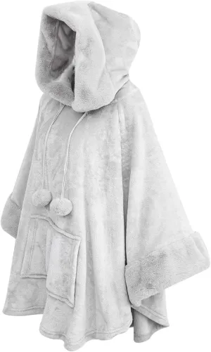 Wearable Blanket Hoodie Oversized Sweatshirt Blanket with Big Pocket. Hooded Snuggies Blanket For Women Men Adult.Cute thing funny gifts for girlfriends mom on Birthday Christmas