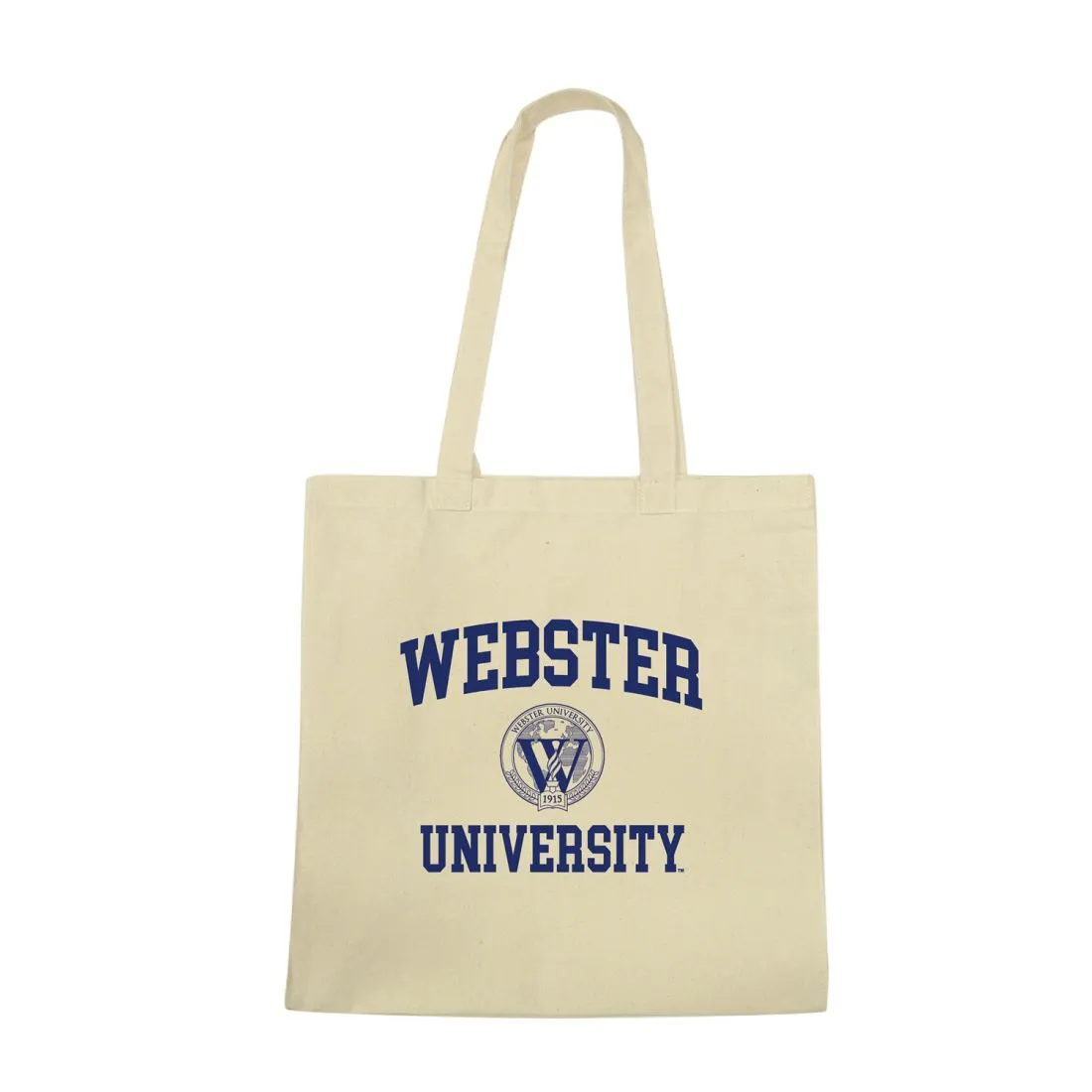 Webster University Gorlocks Institutional Seal Tote Bag