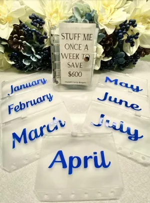 Weekly Savings Challenge Binder Set