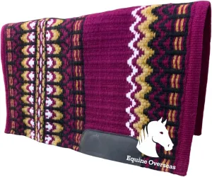 Western Horse Saddle pad Show Blanket - Infinity Purple