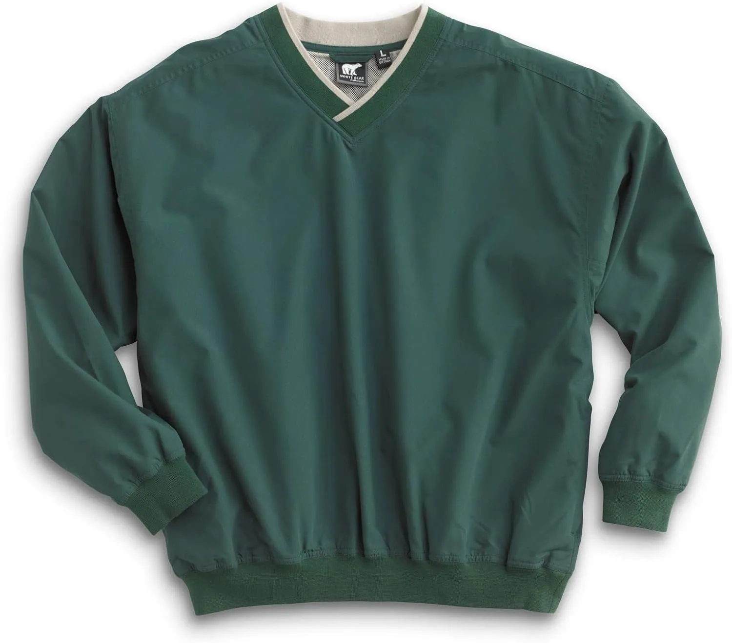 White Bear Clothing Co. Microfiber Windshirt Style 5150, 14 Sizes: XS-5XL, LT-4XT / 13 Colors