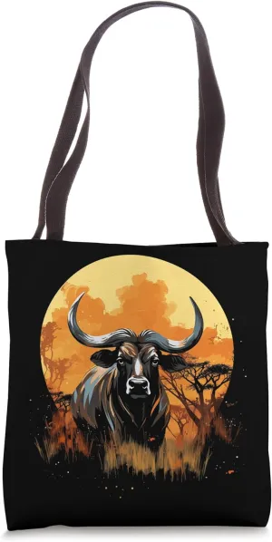 Wildebeest Gnu Tote Bag