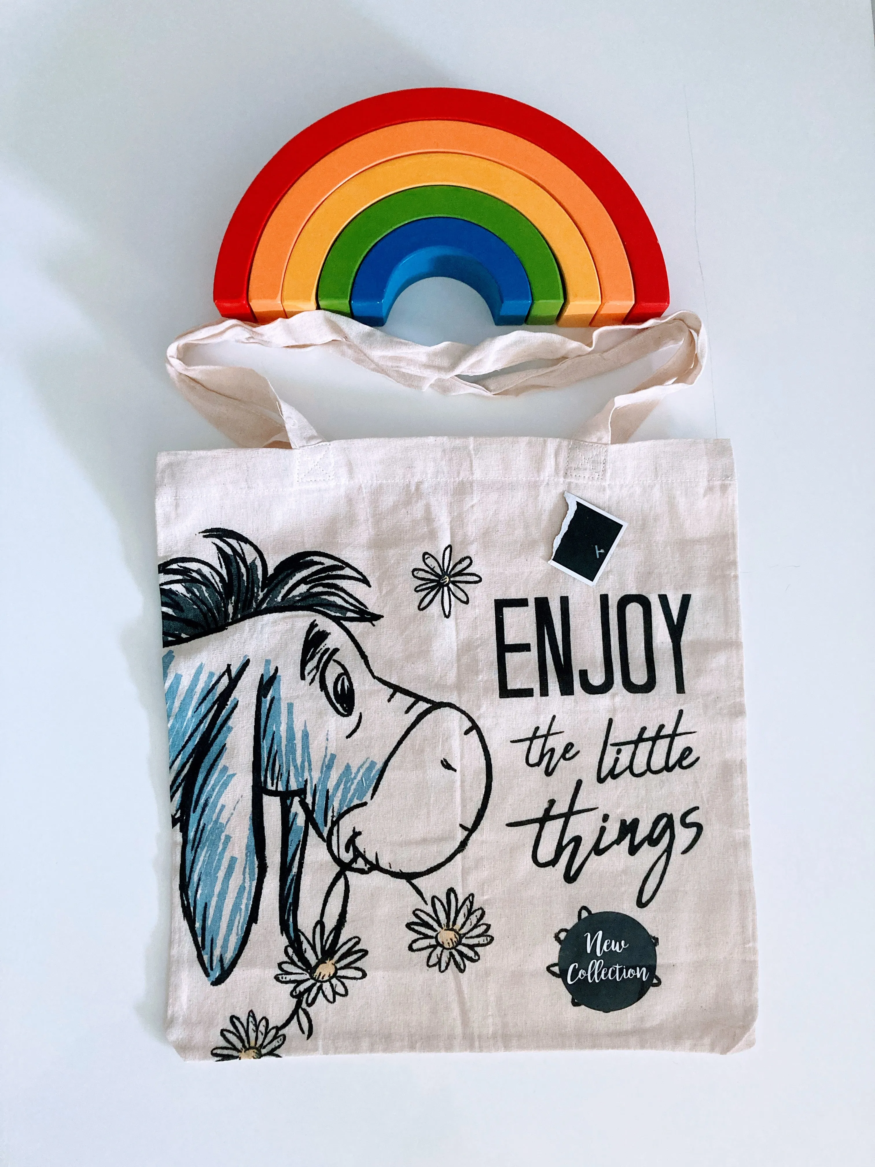 Winnie the Pooh tote shopping bags