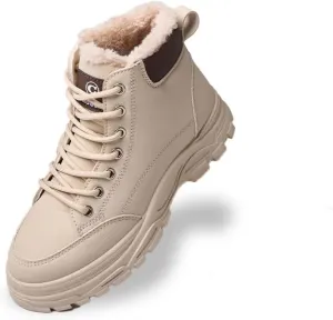 Winter Boots for Women,Snow Boots Warm Hiking Sneakers,Waterproof Lightweight Outdoor Shos