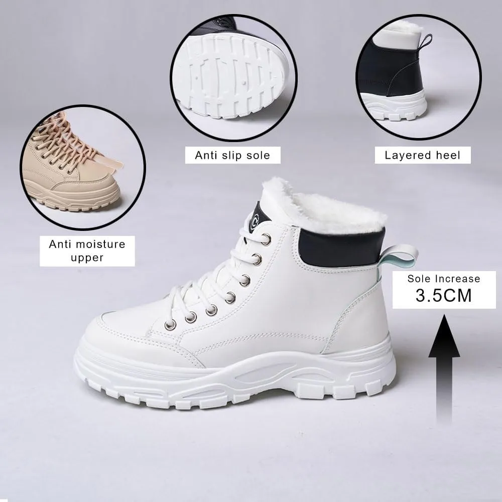 Winter Boots for Women,Snow Boots Warm Hiking Sneakers,Waterproof Lightweight Outdoor Shos