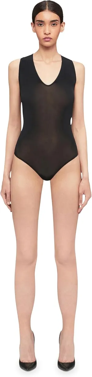 Wolford Buenos Aires String Body for Women Turtleneck Thong Back Long Sleeves Stylish, Comfortable For Everysay Wear