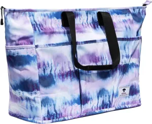 Women Ladies Weekender Bag Muti-pockets Overnight Carry-on Duffel Travel Gym Tote Luggage Duffle with Trolley Sleeve
