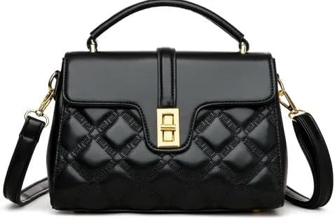 Women SlidColr Handbag Luxury Mesenger Bag New Diamond Grid UU Leaher Ladies Shoulder Bag Fashion Lck Design Cossbody Bag