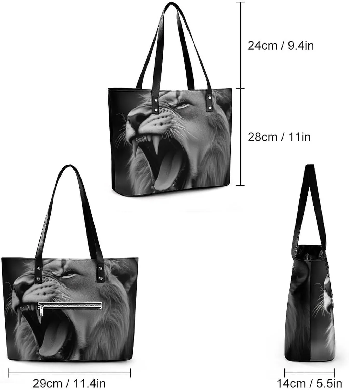 Women's Shoulder Hand Bag Tote Handbags Shopping Casual Travel Bag