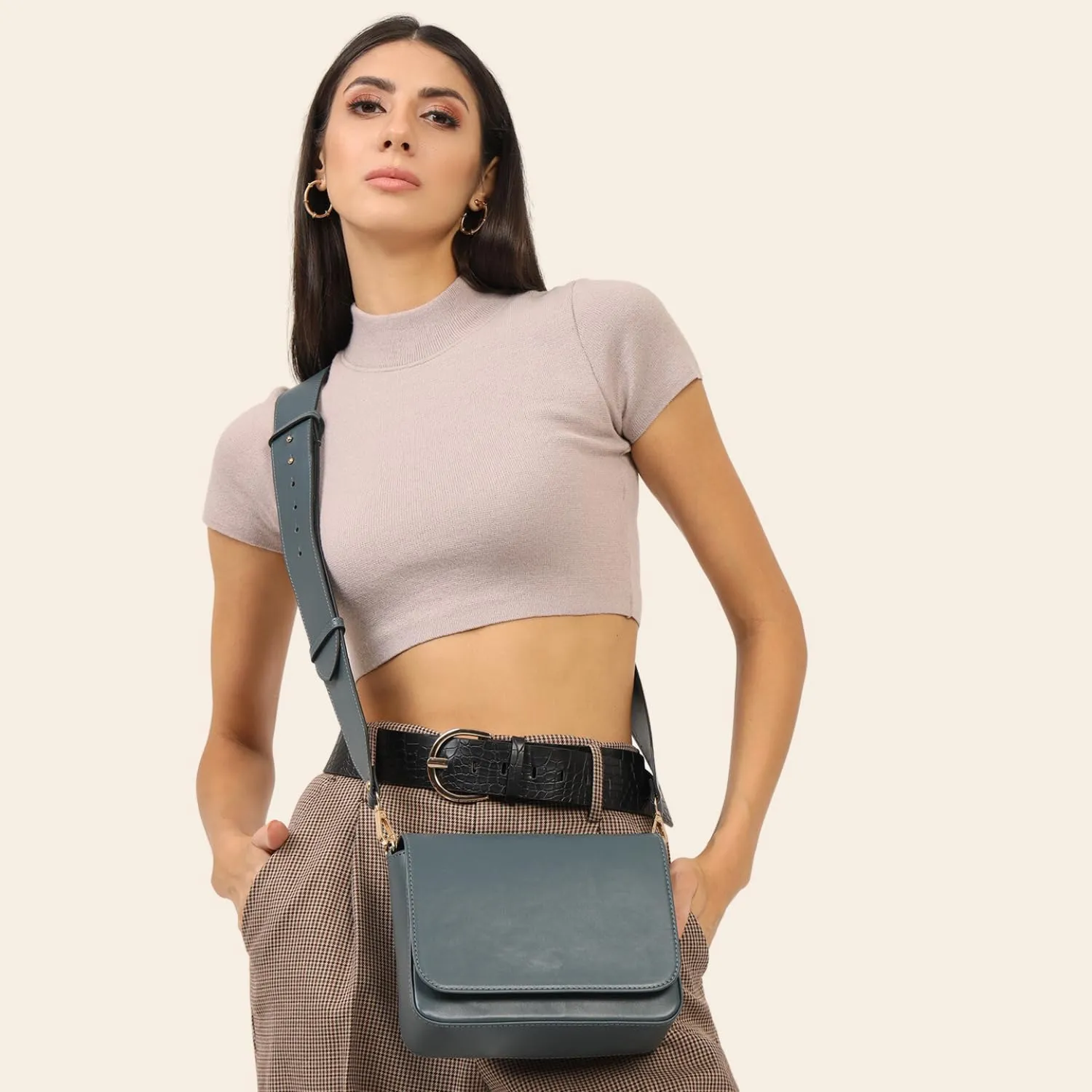 Women's Vegan Leather Laptop Cover Case Bag