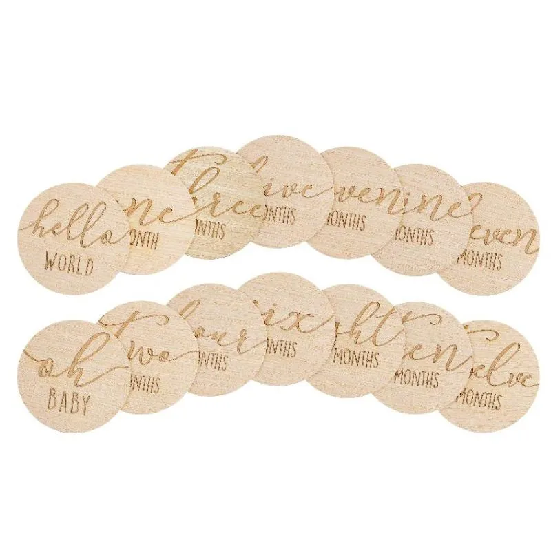 Wooden Milestone Props