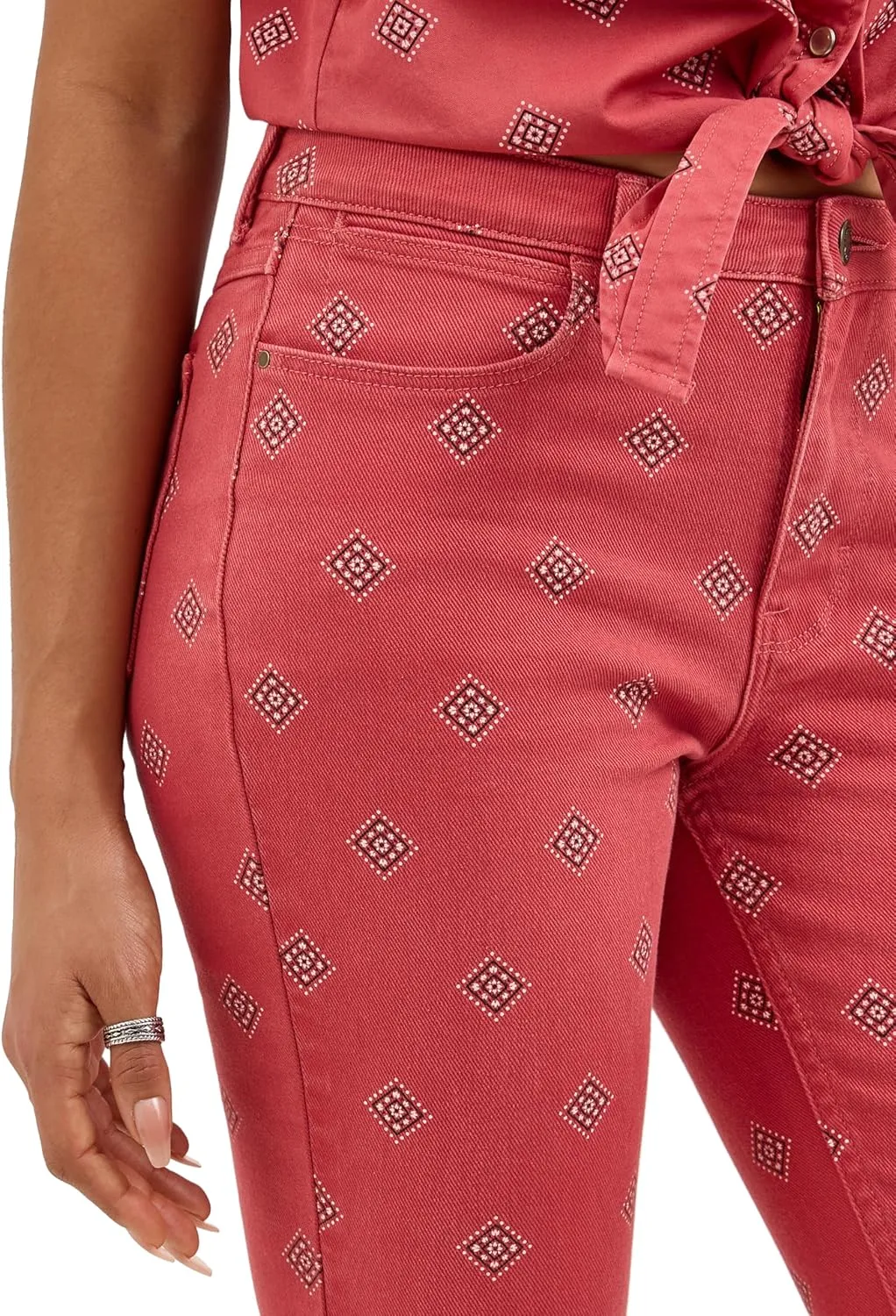 Wrangler Women's High Rise Bold Boot Jean