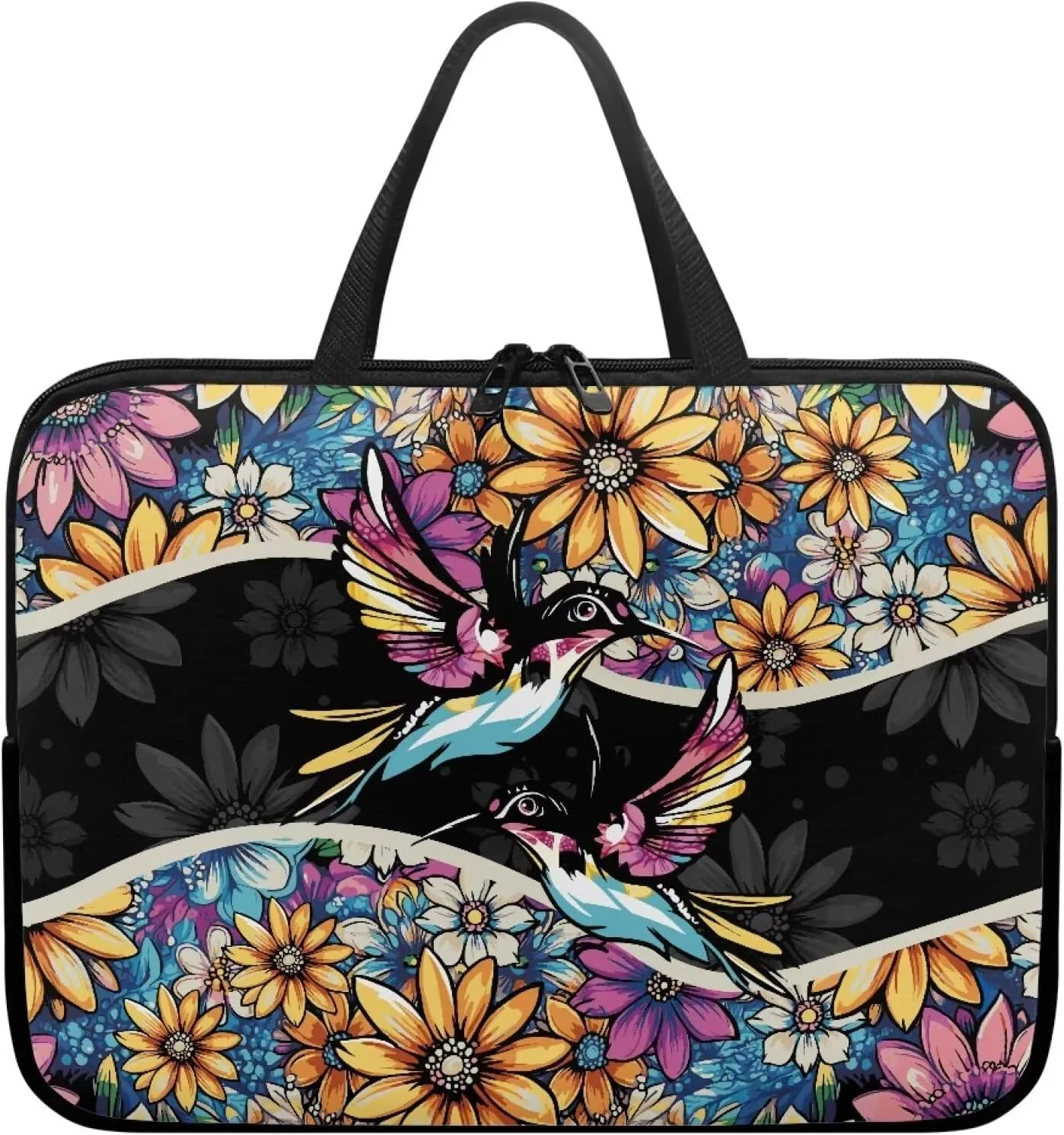 Xoenoiee Laptop Carrying Case Portable Laptop Bag Compatible with Laptop Computer Waterproof for Women Men