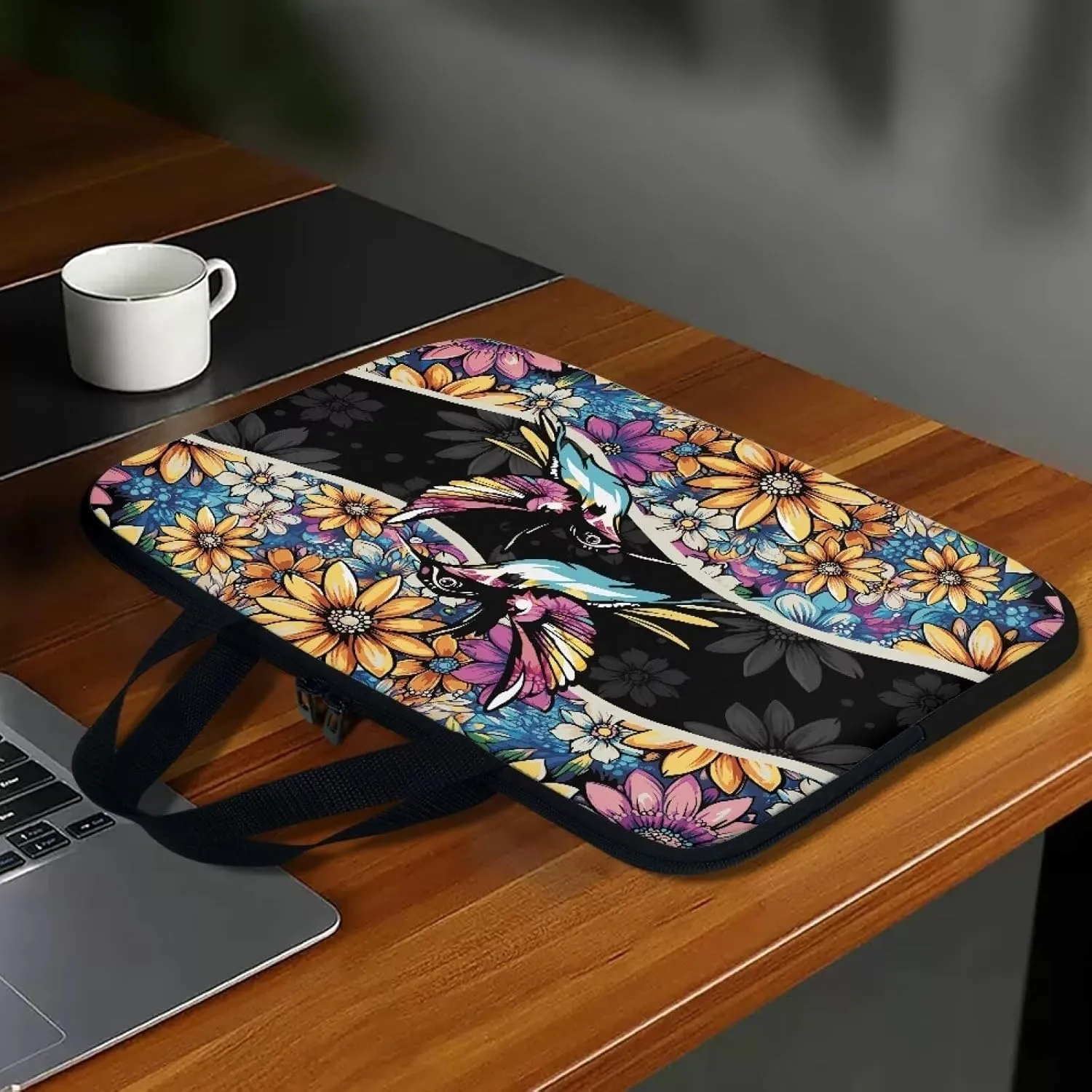 Xoenoiee Laptop Carrying Case Portable Laptop Bag Compatible with Laptop Computer Waterproof for Women Men