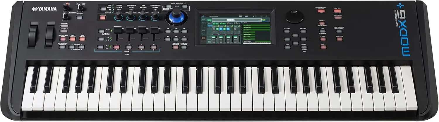 Yamaha MODX6  61-Key Synthesizer Workstation , Black