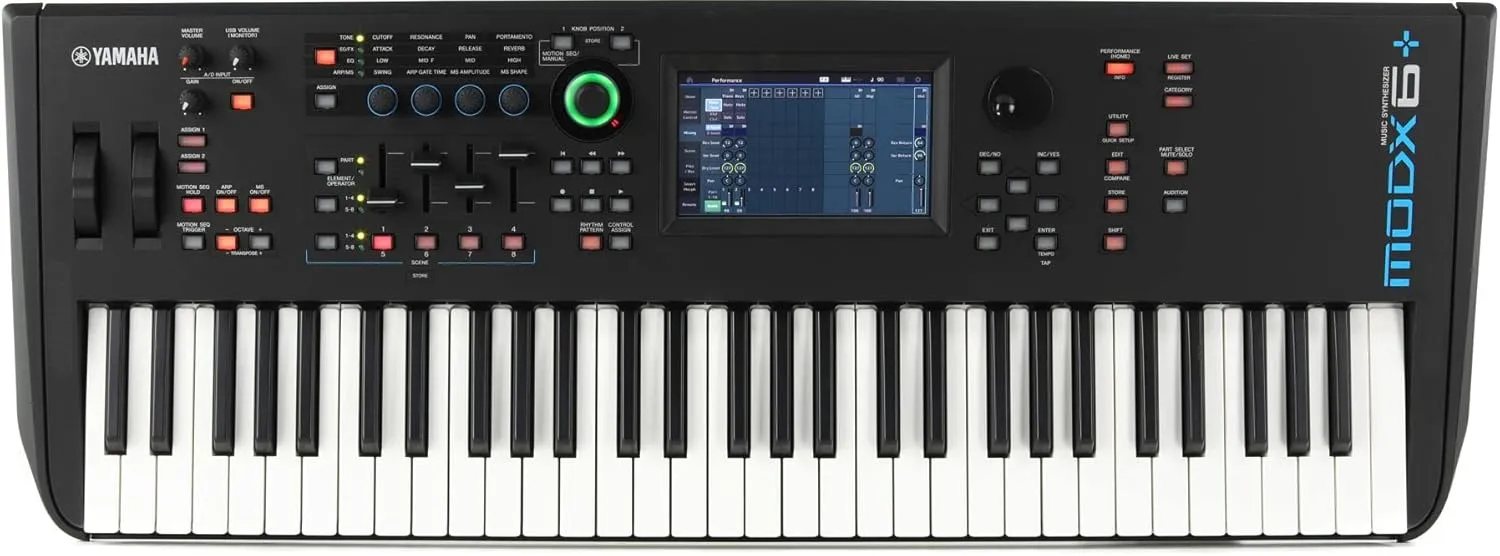 Yamaha MODX6  61-Key Synthesizer Workstation , Black