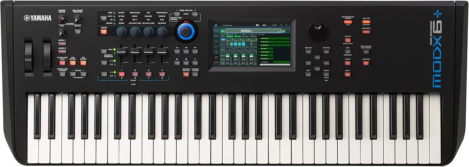 Yamaha MODX6  61-Key Synthesizer Workstation , Black