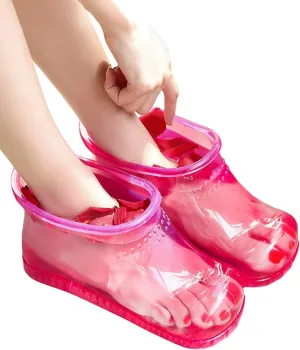 Zen Bliss Foot Bath Shoes Relax, Revitalize, Refresh (Red, Large)