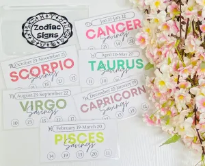 Zodiac Signs Saving Challenge